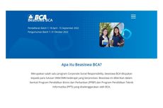 2 Program Beasiswa BCA bagi Lulusan SMA/SMK, Dapat Uang Saku Bulanan