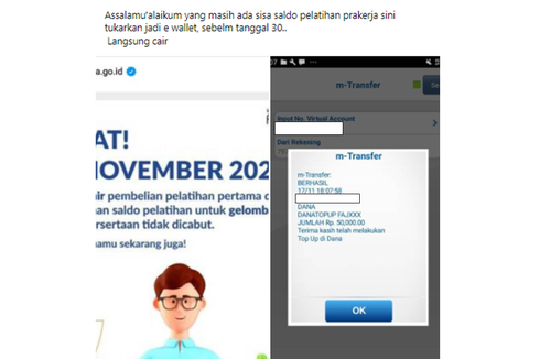 Batas Akhir Pembelian Maksimal 30 November 2021, Ini Cara Ikut Pelatihan Program Prakerja