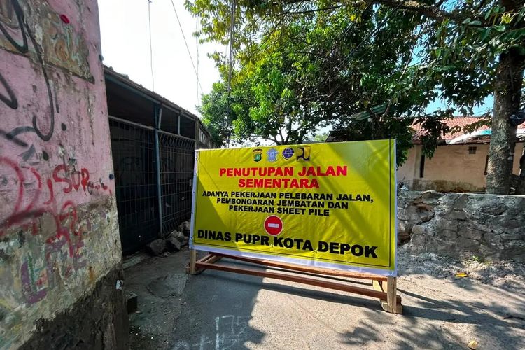 Jalan Alternatif Sawangan Mulai Dibangun, Rekayasa Lalu Lintas Diterapkan Dishub Depok