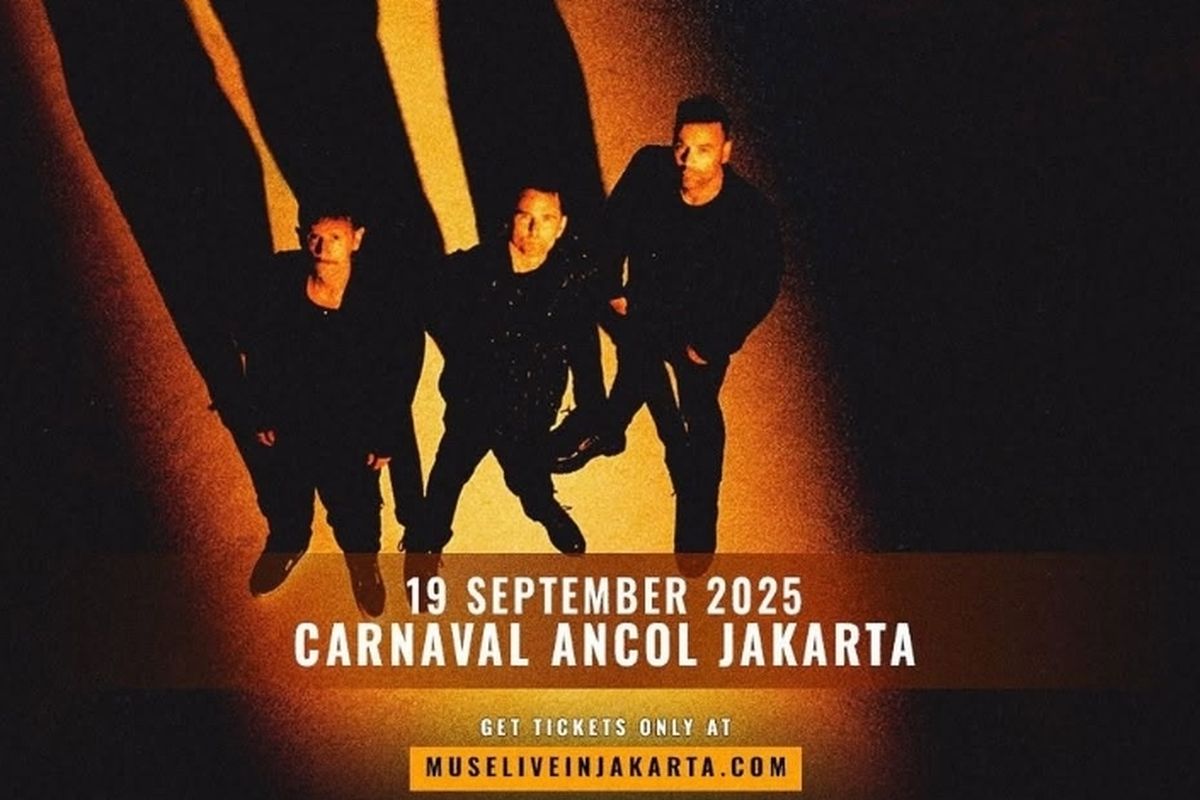 Dibuka hari ini, tiket Muse 2025 Jakarta hanya dijual melalui situs museliveinjakarta.com atau official ticketing partner.