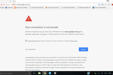 5 Cara Mengatasi Error “Your Connection is Not Private” di Google Chrome 