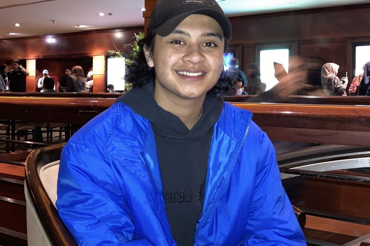 Bastian Steel saat ditemui di Djakarta Theater XXI di daerah Menteng, Jakarta Pusat, Kamis (23/11/2023).   
