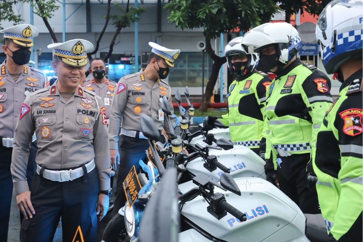 Korlantas Polri Pastikan personel dan kendaraan listrik siap dioperasikan menjelang perhelatan puncak acara presidensi KTT G20.