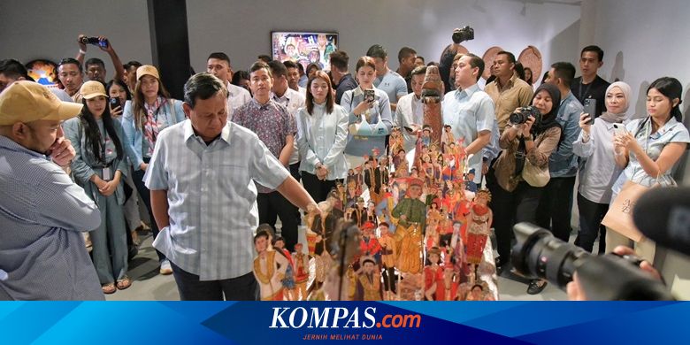 Kunjungi Festival Negeri Elok Karya Didit, Prabowo Tegaskan Pentingnya Bhinneka Tunggal Ika