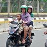 Saat Cuaca Panas, Anak Kecil Jangan Diajak Naik Motor