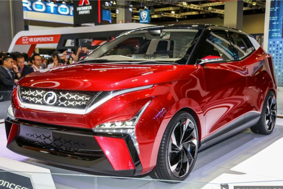 Perodua X-concept ditunjukkan di ajang KLIMS 2018. 