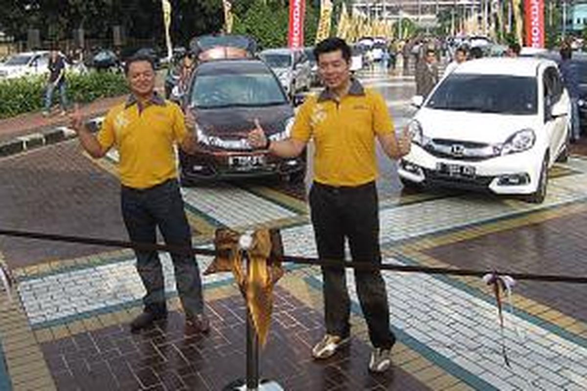 Pelepasan 160 unit pertama Honda Mobilio