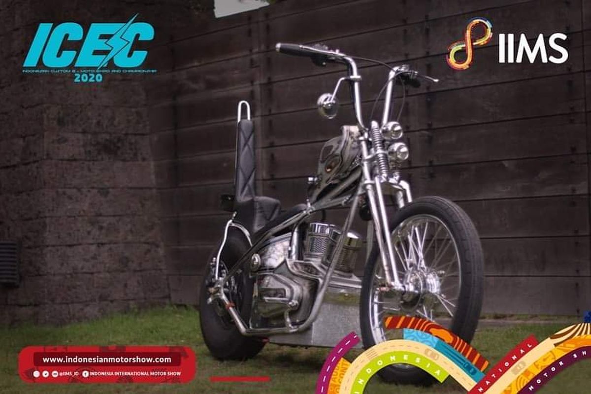 Motor listrik Selis E-Max bergaya chopper garapan GTX Motorsport