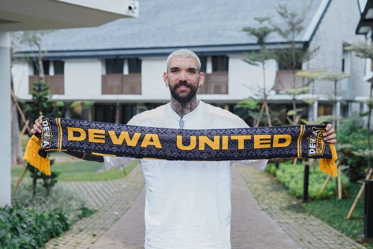 Pemain baru Dewa United, Dimitris Kolovos.