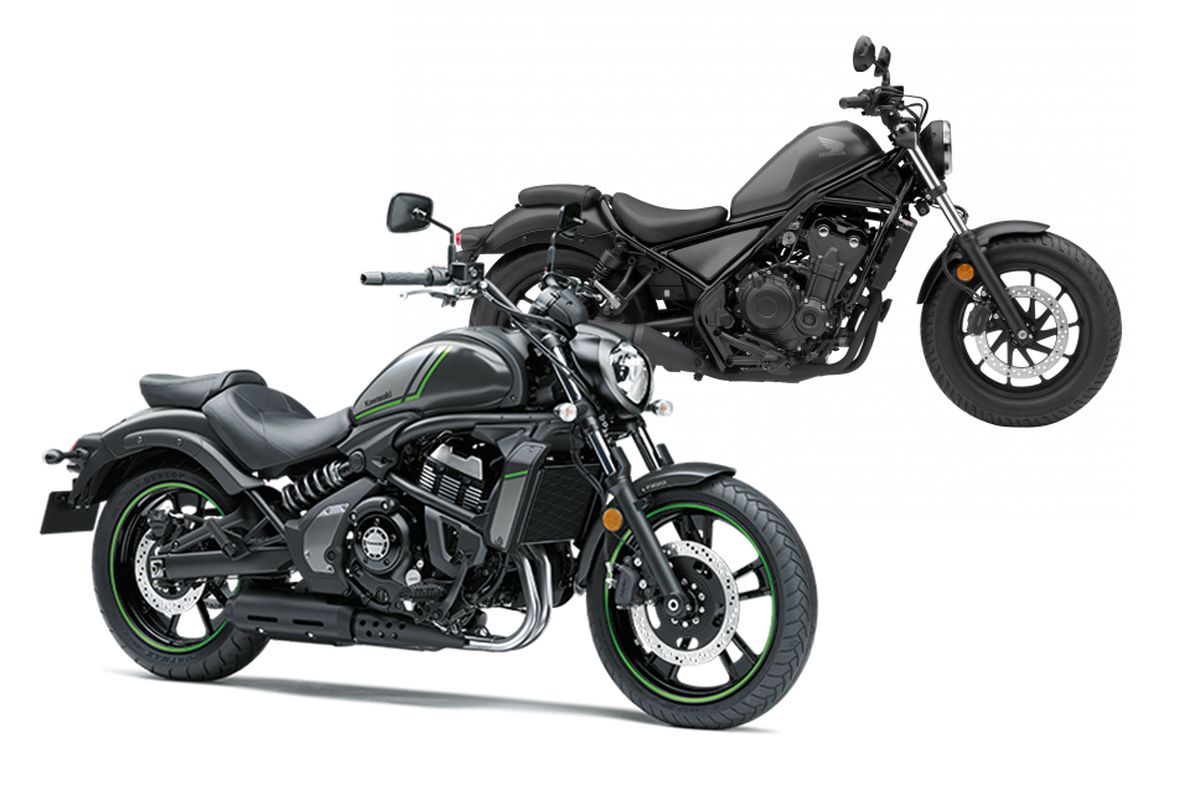 Adu Spesifikasi Moge Cruiser Jepang, Kawasaki Vulcan S Vs Honda Rebel