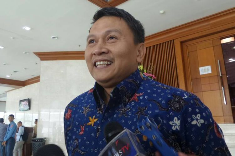Anggota Komisi II DPR Mardani Ali Sera di Kompleks Parlemen, Senayan, Jakarta, Selasa (6/6/2017).