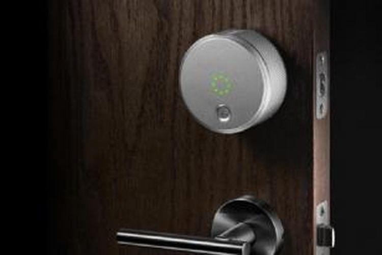 August Smart Lock adalah kunci otomatis yang bisa dikendalikan melalui smartphone.