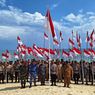 Jelang Hari Kemerdekaan, 1.250 Bendera Merah Putih Dikibarkan di Pulau Terdepan Bintan