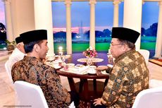 Buka Puasa Bersama, Jokowi-JK Asik 'Ngobrol'