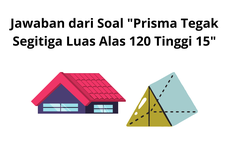 Jawaban dari Soal "Prisma Tegak Segitiga Luas Alas 120 Tinggi 15"