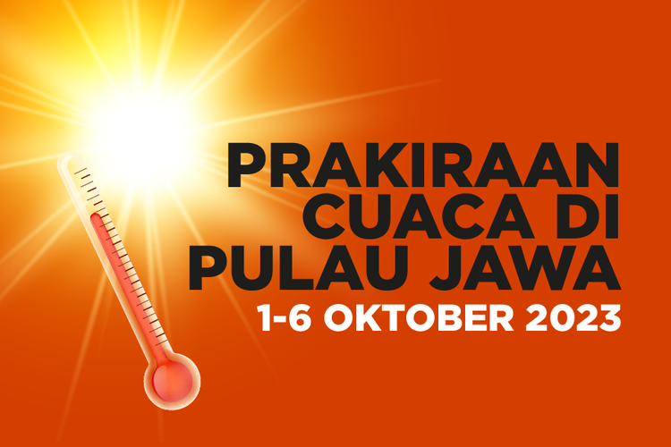 Prakiraan Cuaca di Pulau Jawa 1-6 Oktober 2023