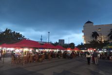 Tawarkan Ratusan Menu, Kuliner di Aloon-Aloon Masjid Kauman Jadi Bidikan Masyarakat Kota Semarang