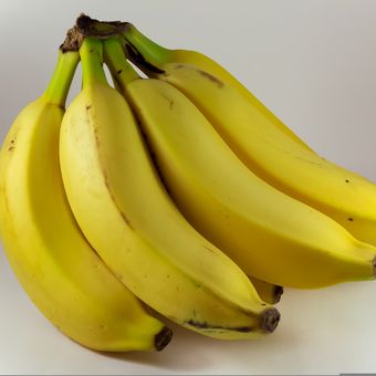 Ilustrasi buah pisang cavendish.