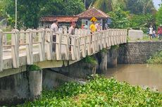 Jembatan Akses Utama Masuk Pantai Trisik Patah, Wisata Tutup Total