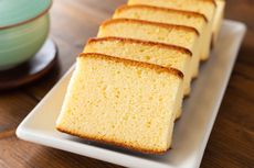Resep Castella Cake Khas Jepang, Bikin Bolu Pakai 4 Bahan