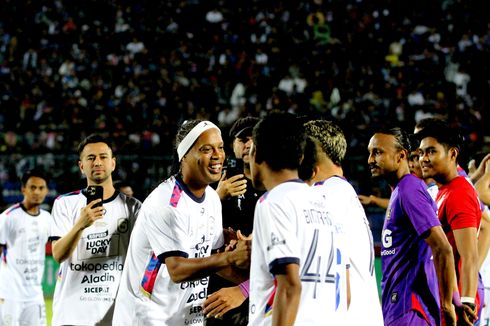 Mengapa Ronaldinho Cuma Main Sekali Bersama RANS Nusantara FC di Trofeo?