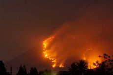 Kebakaran Hebat Terjadi di Hutan Lindung Gunung Lokon