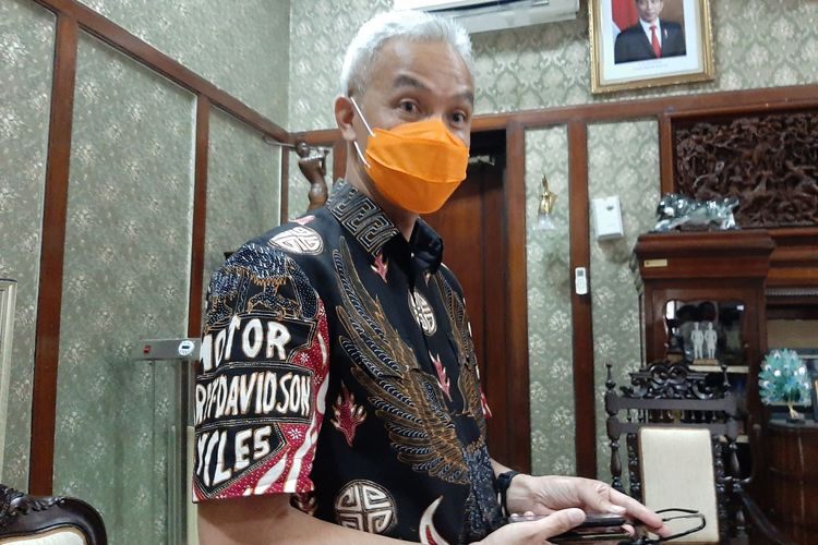 Gubernur Jawa Tengah Ganjar Pranowo