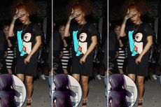 Kunjungi Kelab Malam, Rihanna Kenakan Busana Senilai Rp 70,2 Juta
