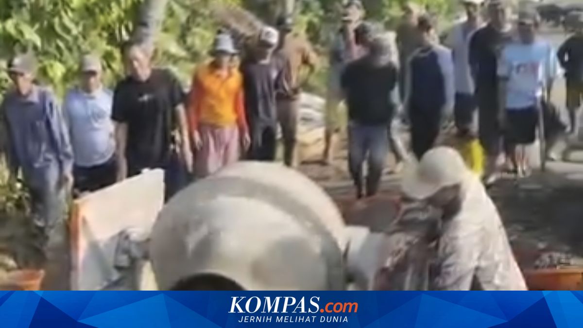 Petani di Lebak Patungan Bangun Jalan Poros Desa, PUPR: Anggaran Kami Terbatas, Bertahap