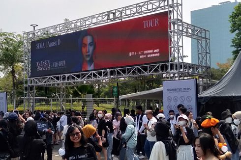 1.000 Personel Gabungan Amankan Konser Suga BTS, Agust D Tour in Jakarta di ICE BSD
