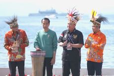 Jokowi Resmikan Papua Street Carnival, Dihadiri Kepala BIN, Panglima TNI, dan Kapolri