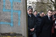 96 Nisan Makam Yahudi di Perancis Dinodai Simbol Swastika