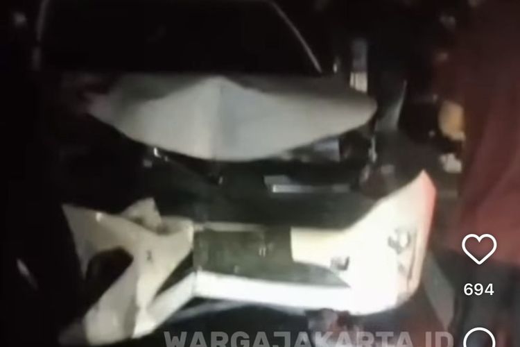 Mobil GWM Tank Tabrak 4 Kendaraan hingga Gerobak Las di Palmerah Jakbar, Satu Orang Tewas