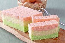 Resep Bolu Kukus Pelangi, Cantik dan Mudah Dibuat 