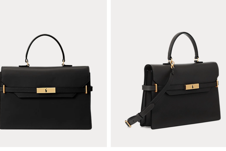 Polo ID Leather Satchel disebut sebagai dupe Hermes Kelly