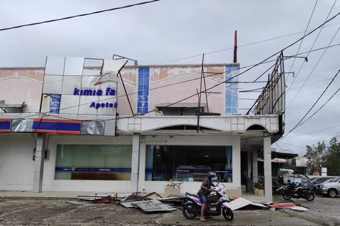 Diterjang Badai Siklon Tropis Seroja Selama 9 Jam, Sejumlah Bangunan di Kota Kupang Rusak
