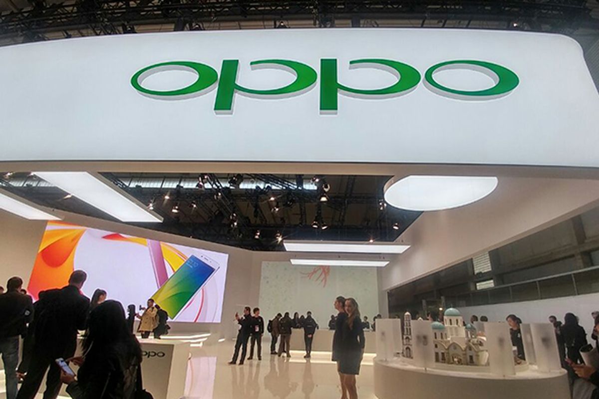 Booth Oppo di MWC 2017