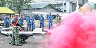 TNI AU Siapkan F-16 hingga Hawk dengan Asap Merah Putih untuk Demo Udara HUT Ke-81 RI