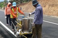 Pahami Beda Marka Garis Jalan Berwarna Putih dan Kuning