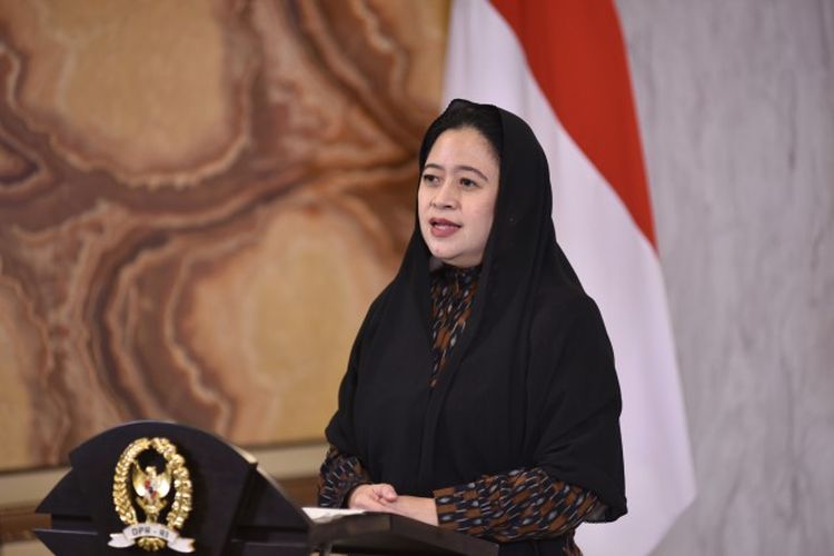 Ketua Dewan Perwakilan Rakyat (DPR) Republik Indonesia (RI) Puan Maharani.