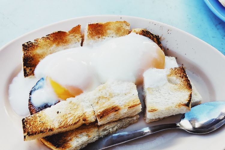 Penang toast bread, salah satu menu kuliner di Penang, Malaysia.