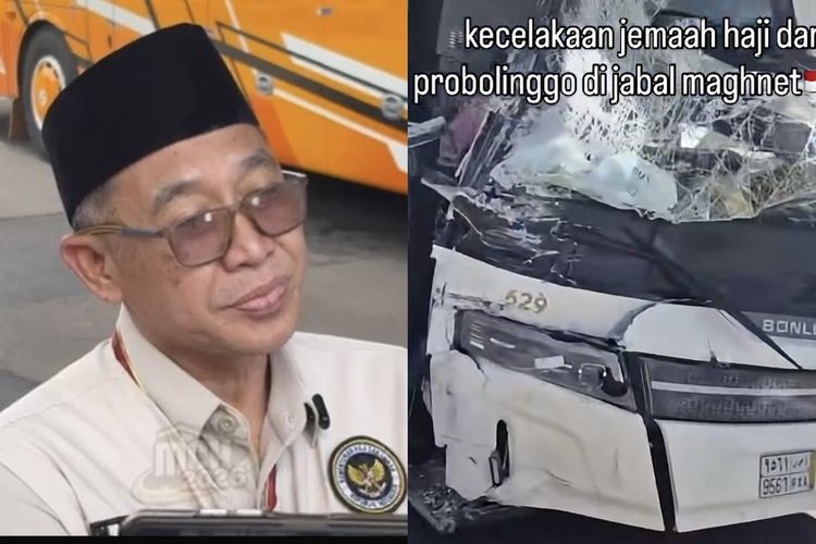 Bus Jemaah Haji Probolinggo Kecelakaan di Madinah, 5 Terluka