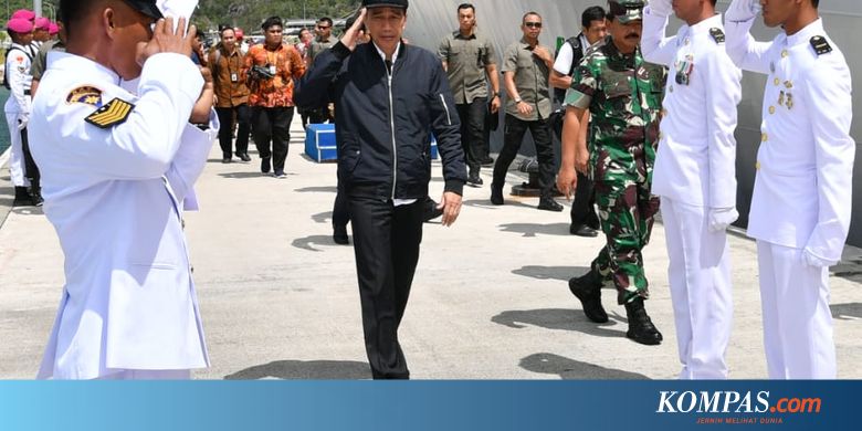 Tinjau Kapal Perang di Natuna, Jokowi Tegaskan Hak Berdaulat Indonesia di ZEE