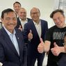 Elon Musk Sambut Luhut di Pabrik Tesla, Bahas Baterai Kendaraan Listrik hingga Wacana Jokowi Kunjungi Space X
