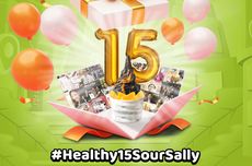 Rayakan Ulang Tahun Ke-15, Sour Sally Berikan Berbagai Promo