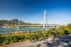 Rute Sepedaan Shimanami Kaido di Jepang, Bisa Mampir ke Kuil Shinto