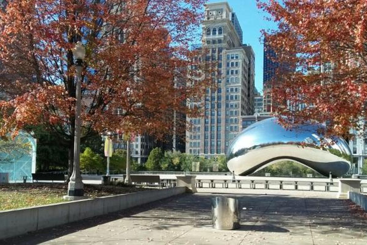 Lurie Garden, Chicago, Illinois, Amerika Serikat.