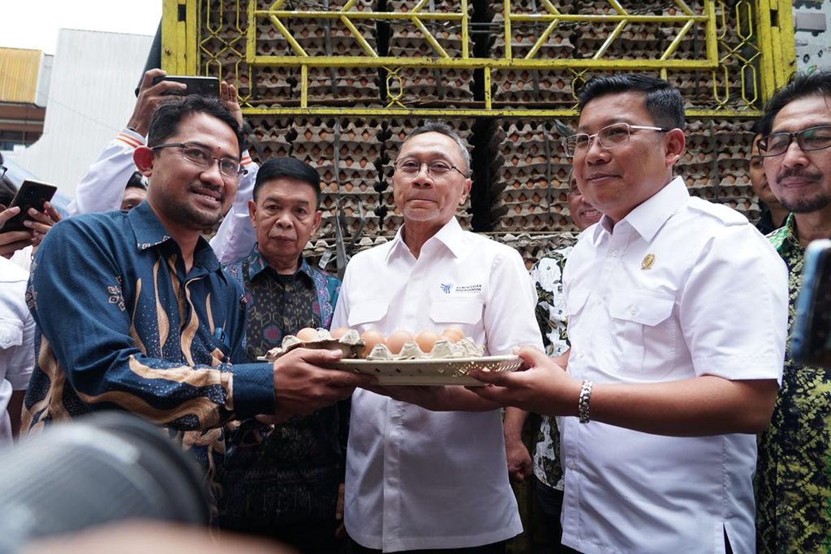 Stabilkan Harga Telur Ayam, NFA Gelar Operasi Pasar