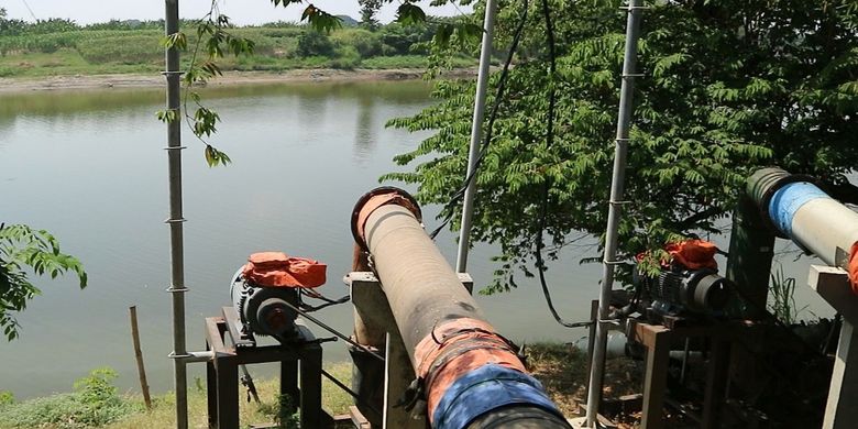 Irigasi perpompaan jadi andalan kementan untuk mengairi sawah di musim kemarau