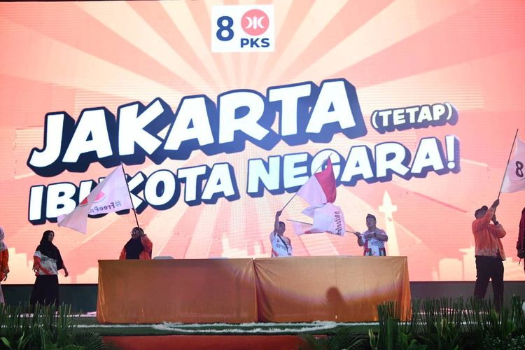 Partai Keadilan Sejahtera (PKS) PKS meluncurkan program Kampanye Gagasan bertajuk Jakarta tetap Ibu Kota Negara. 